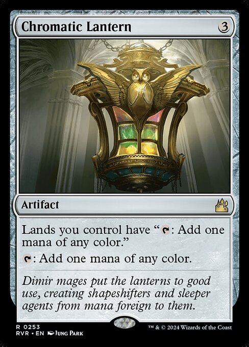 Chromatic Lantern (253) [Ravnica Remastered]
