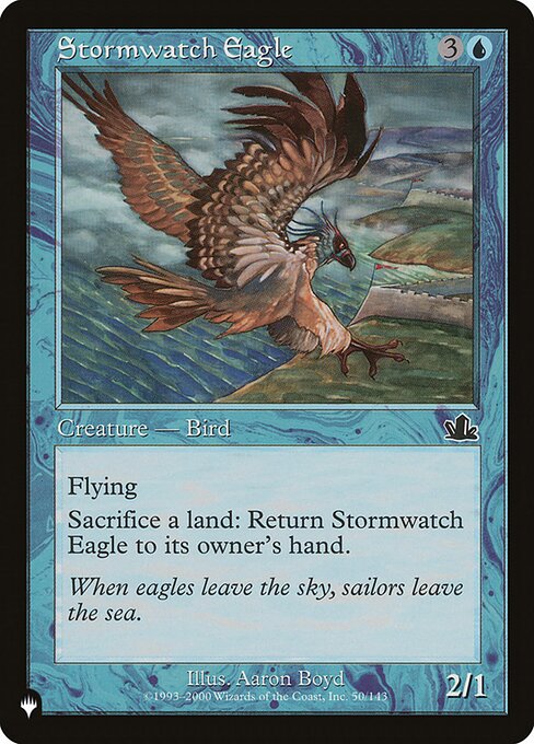 Stormwatch Eagle (PCY-50) [The List]