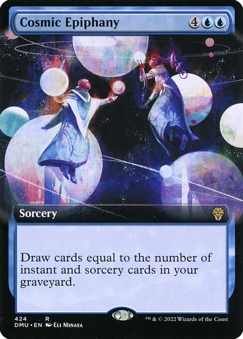 Cosmic Epiphany (424) [Dominaria United] [Extended Art]