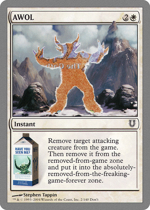AWOL (2) [Unhinged]