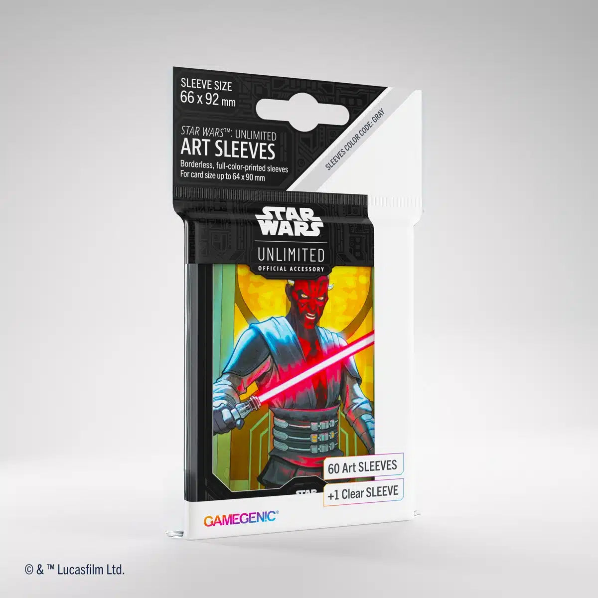 Gamegenic Darth Maul Star Wars Unlimited Art Sleeves 60 CT image 0
