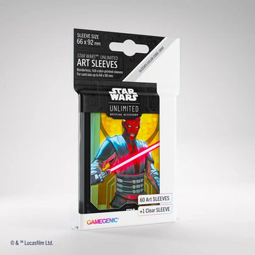 Gamegenic Darth Maul Star Wars Unlimited Art Sleeves 60 CT image 0
