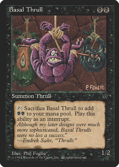Basal Thrull (34b) [Fallen Empires]