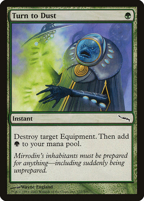 Turn to Dust (137) [Mirrodin]