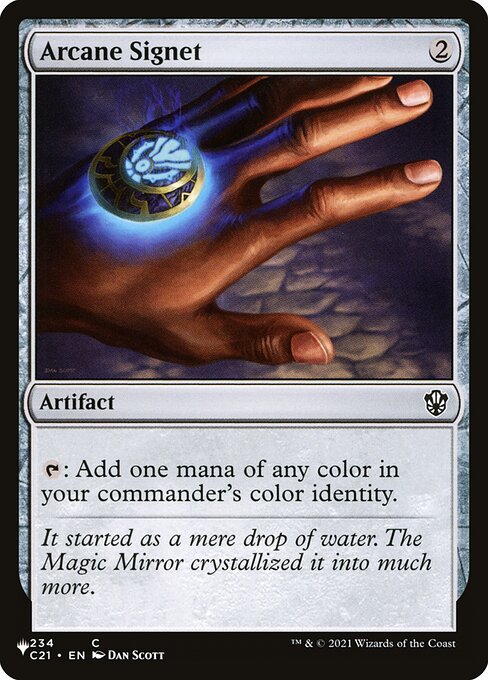 Arcane Signet (C21-234) [The List]
