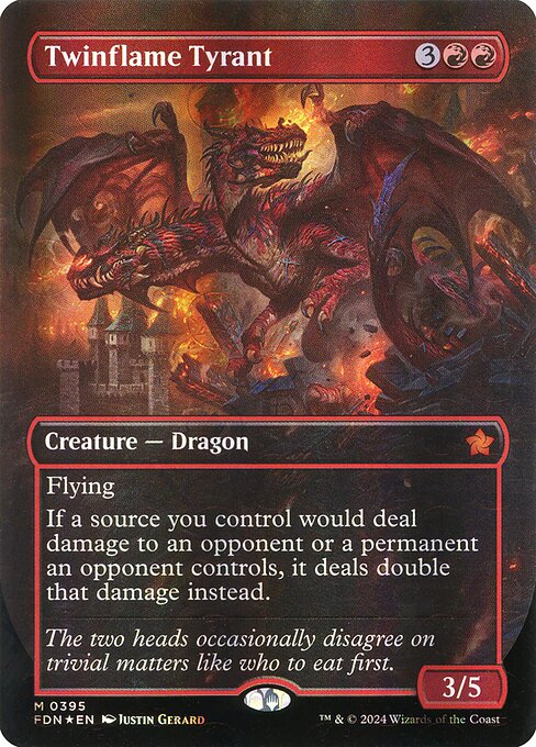 Twinflame Tyrant (395) [Foundations]
