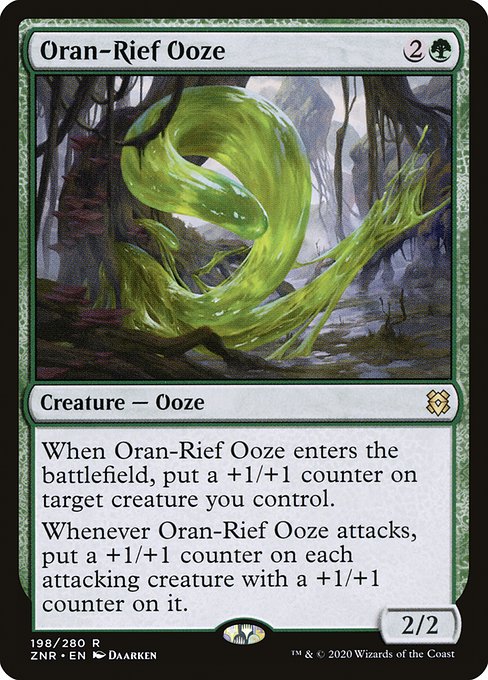 Oran-Rief Ooze (198) [Zendikar Rising]