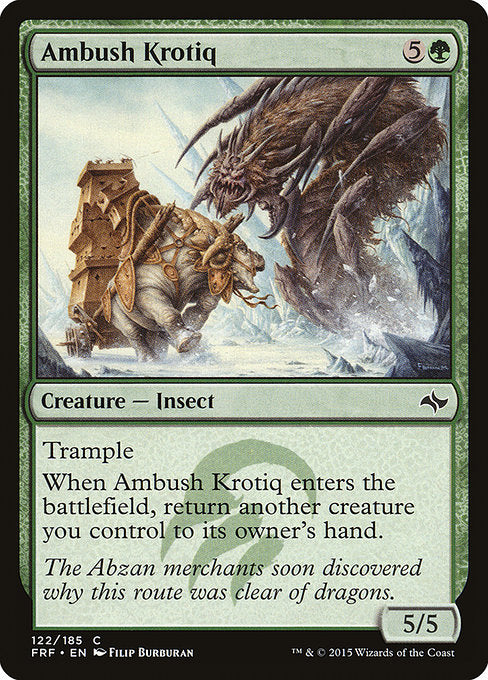 Ambush Krotiq (122) [Fate Reforged]