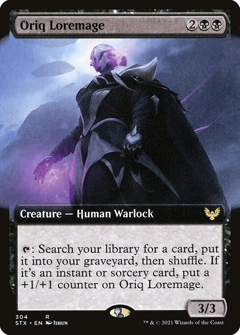 Oriq Loremage (304) [Strixhaven: School of Mages] [Extended Art]