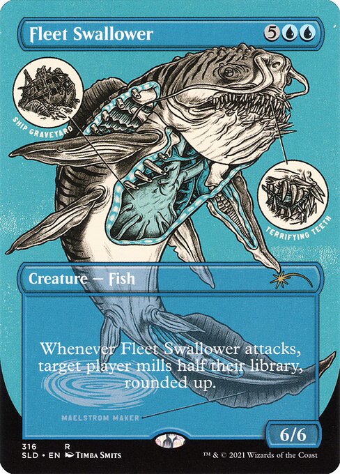 Fleet Swallower (316) [Secret Lair Drop] [Borderless]