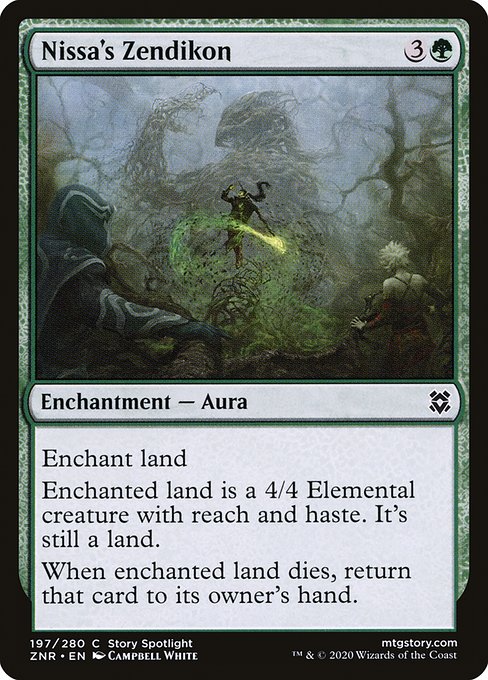 Nissa's Zendikon (197) [Zendikar Rising]