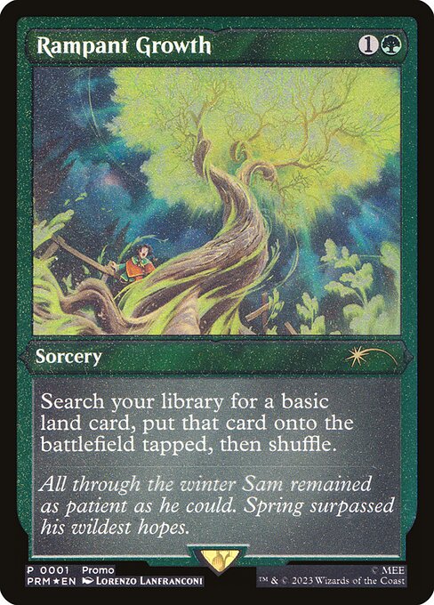 Rampant Growth (9) [Wizards Play Network 2023]