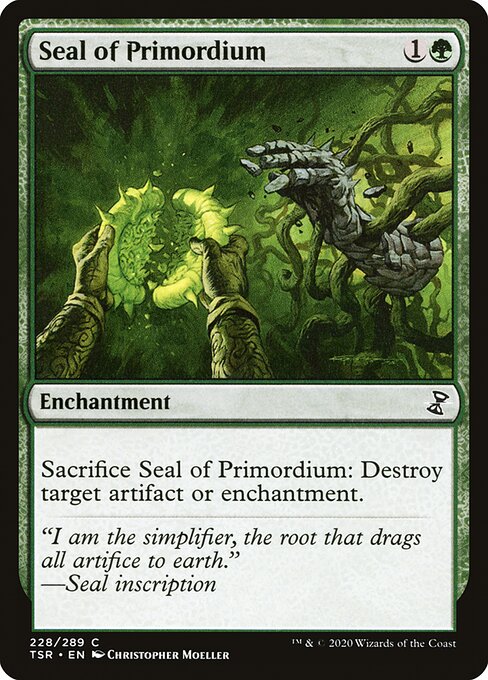Seal of Primordium (228) [Time Spiral Remastered]