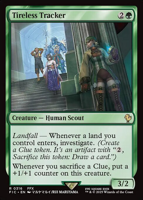 Tireless Tracker (316) [Final Fantasy Commander]