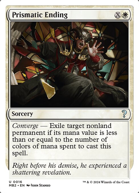 Prismatic Ending (16) [Mystery Booster 2]