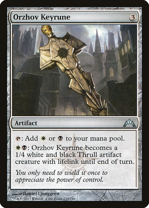 Orzhov Keyrune (233) [Gatecrash]