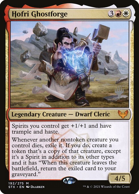 Hofri Ghostforge (192p) [Strixhaven: School of Mages Promos]