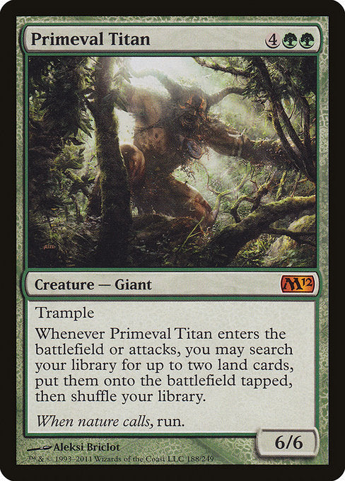Primeval Titan (188) [Magic 2012]