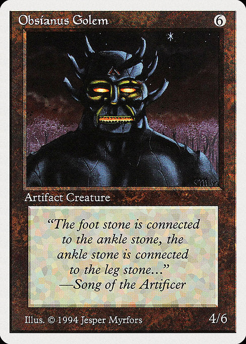 Obsianus Golem (268) [Summer Magic / Edgar]