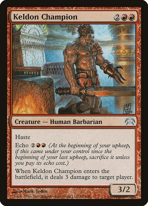 Keldon Champion (58) [Planechase]