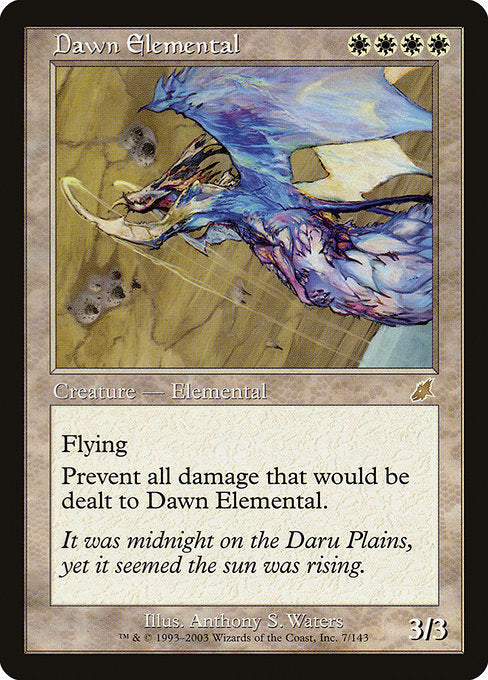 Dawn Elemental (7) [Scourge]