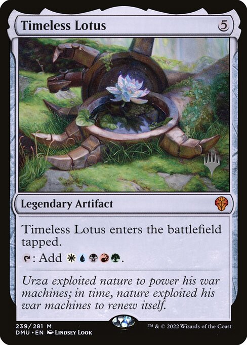 Timeless Lotus (239p) [Dominaria United Promos]