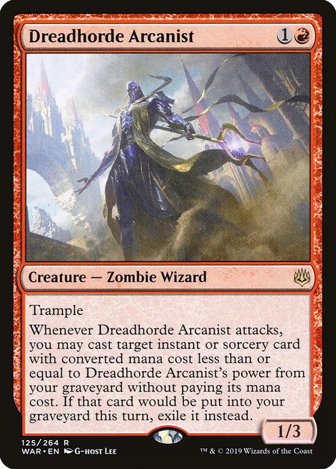 Dreadhorde Arcanist (125) [War of the Spark]