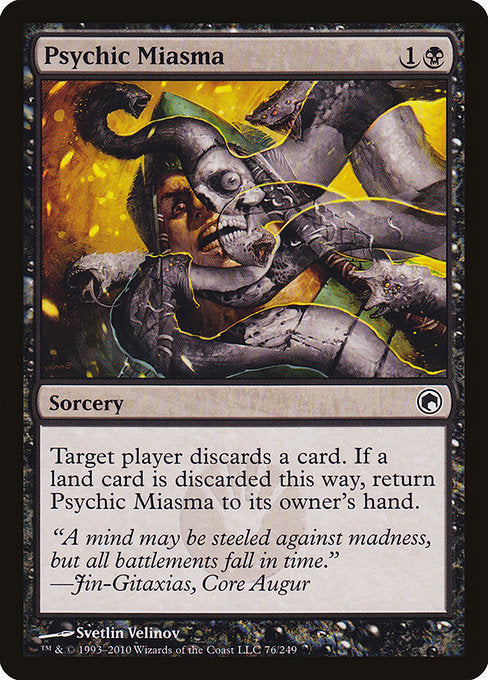Psychic Miasma (76) [Scars of Mirrodin]