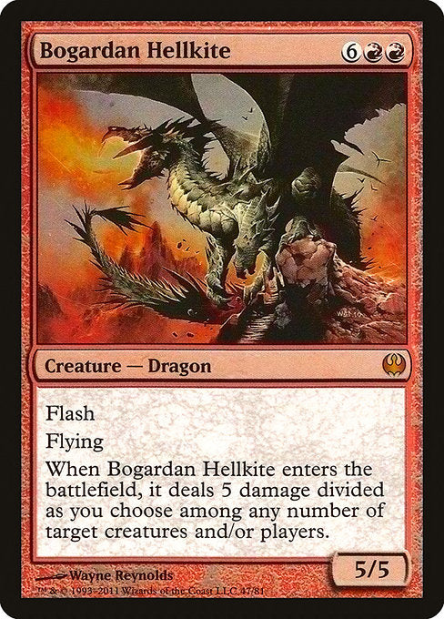 Bogardan Hellkite (47) [Duel Decks: Knights vs. Dragons]