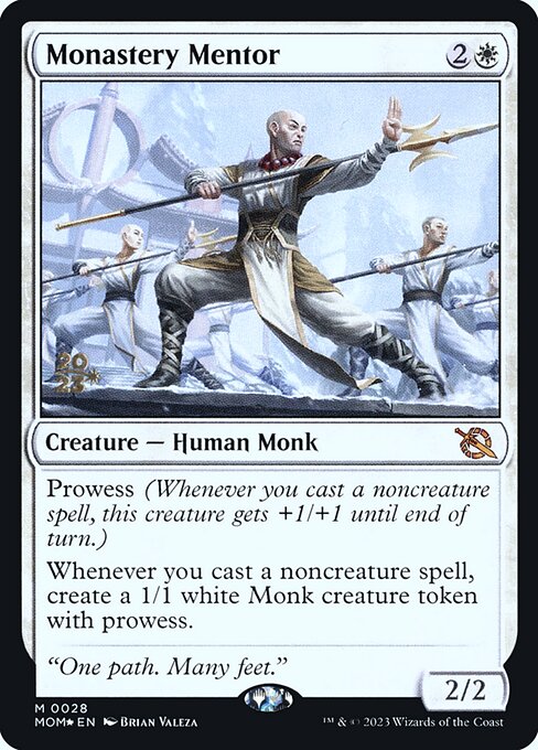 Monastery Mentor (28s) [March of the Machine Promos]