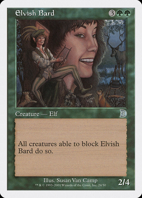 Elvish Bard (24) [Deckmasters]