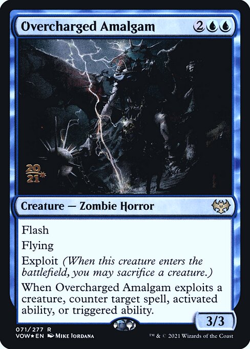 Overcharged Amalgam (71s) [Innistrad: Crimson Vow Promos]