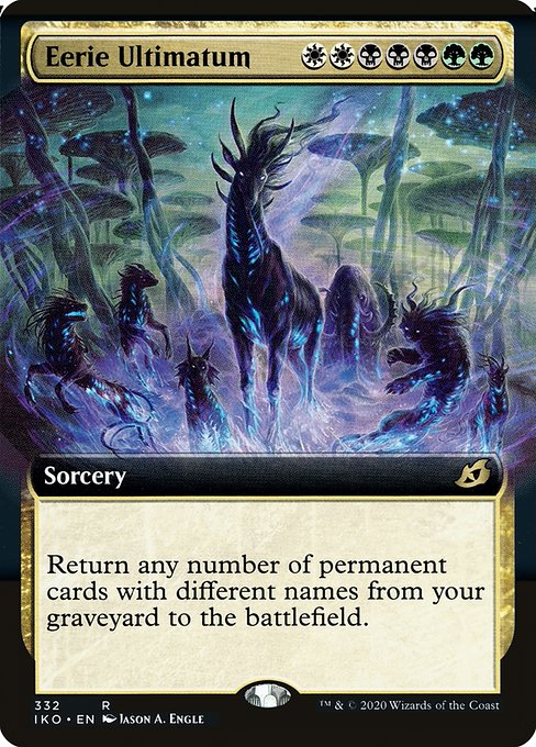 Eerie Ultimatum (332) [Ikoria: Lair of Behemoths] [Extended Art]
