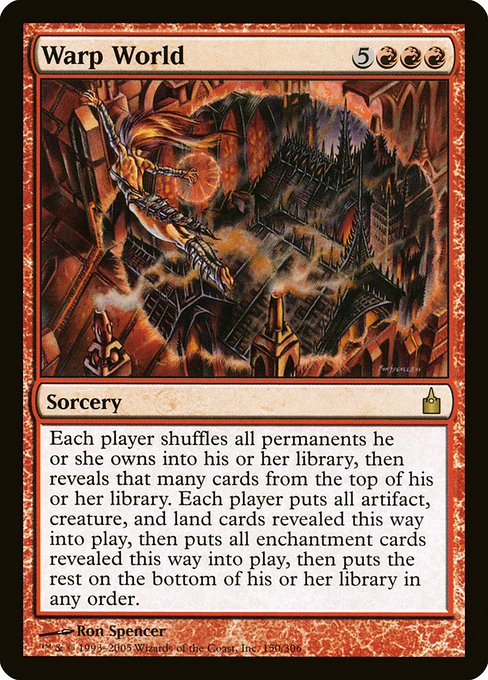 Warp World (150) [Ravnica: City of Guilds]