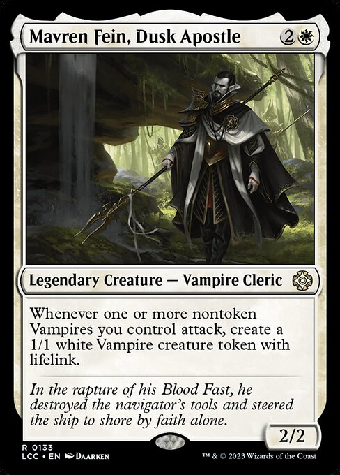 Mavren Fein, Dusk Apostle (133) [The Lost Caverns of Ixalan Commander]