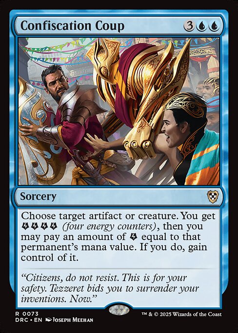Confiscation Coup (73) [Aetherdrift Commander]