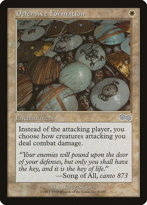 Defensive Formation (9) [Urza's Saga]