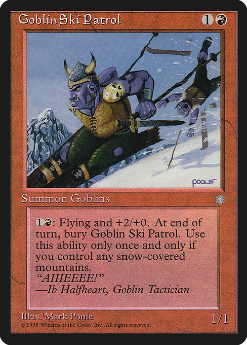 Goblin Ski Patrol (190) [Ice Age]