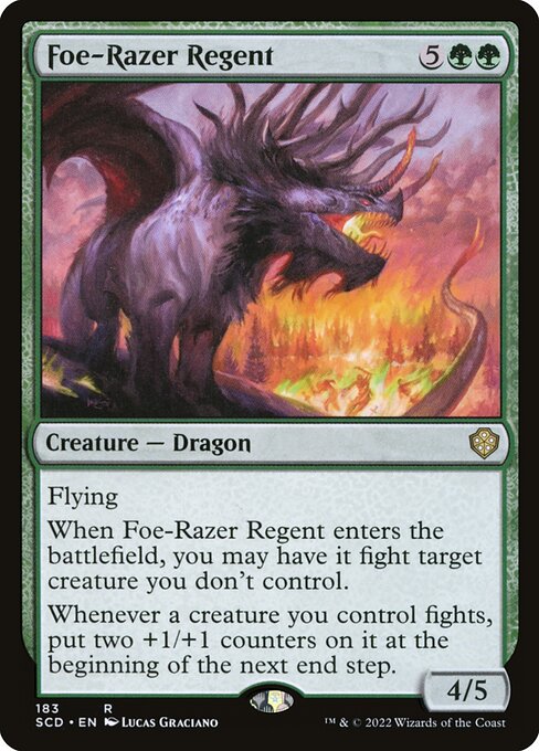 Foe-Razer Regent (183) [Starter Commander Decks]