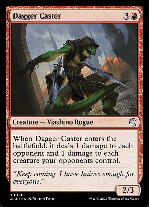 Dagger Caster (130) [Ravnica: Clue Edition]