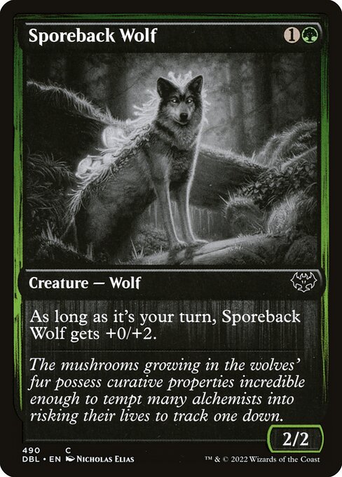Sporeback Wolf (490) [Innistrad: Double Feature]