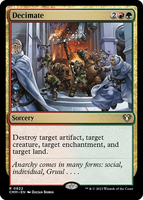 Decimate (922) [Commander Masters]