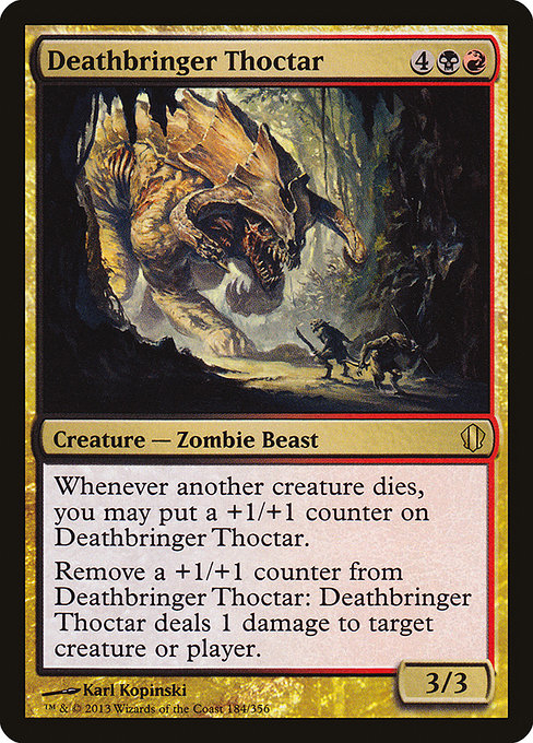 Deathbringer Thoctar (184) [Commander 2013]
