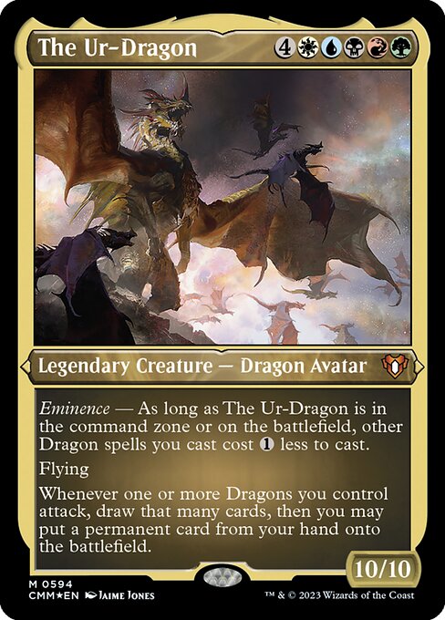 The Ur-Dragon (594) [Commander Masters]