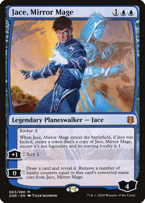 Jace, Mirror Mage (63) [Zendikar Rising]
