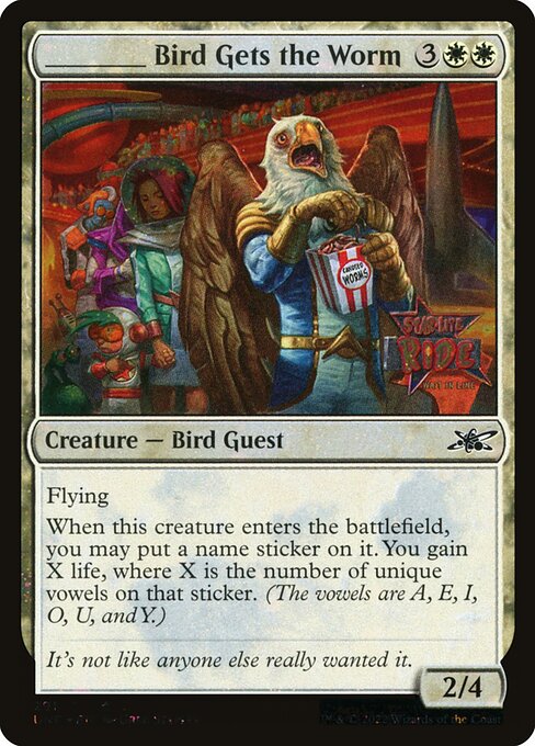_____ Bird Gets the Worm (291) [Unfinity]