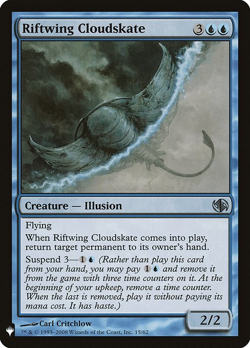 Riftwing Cloudskate (DD2-15) [The List]