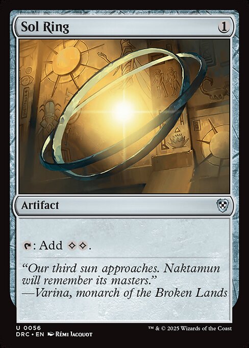 Sol Ring (56) [Aetherdrift Commander]