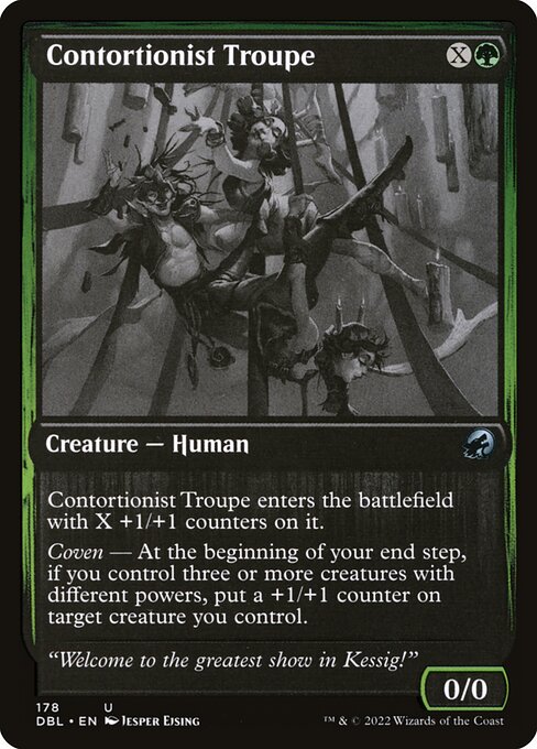Contortionist Troupe (178) [Innistrad: Double Feature]