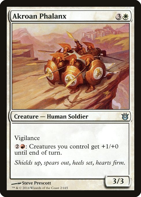 Akroan Phalanx (2) [Born of the Gods]